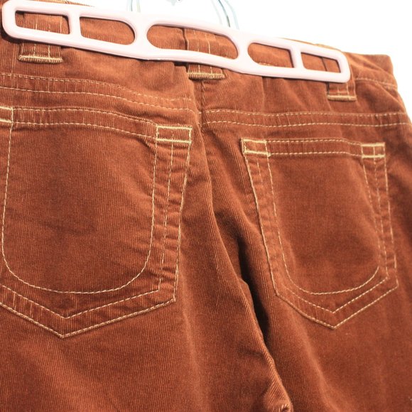 Burgundy brushed cotton Casual pants SZ 6 - Picture 4 of 6